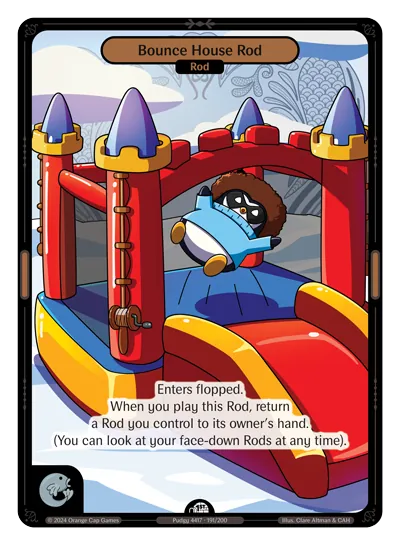 Bounce House Rod - Common Colorless Rod Vibes TCG card