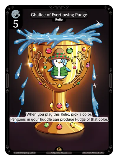 Chalice of Everflowing Pudge Chalice of Everflowing Pudge - Rare Colorless Relic Vibes TCG card