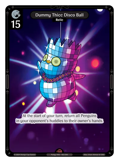 Dummy Thicc Disco Ball - Epic Colorless Relic Vibes TCG card