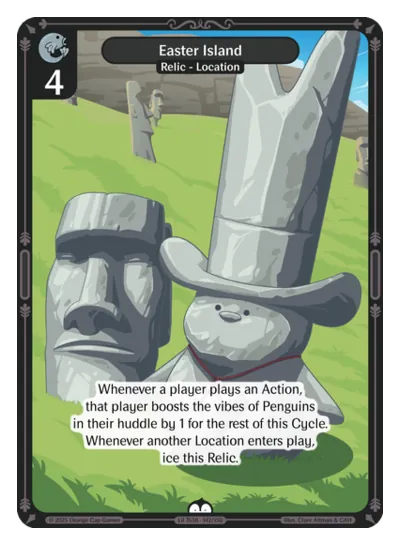 Easter Island Easter Island - Common Colorless Relic Vibes TCG card