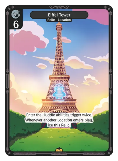 Eiffel Tower - Rare Colorless Relic Vibes TCG card