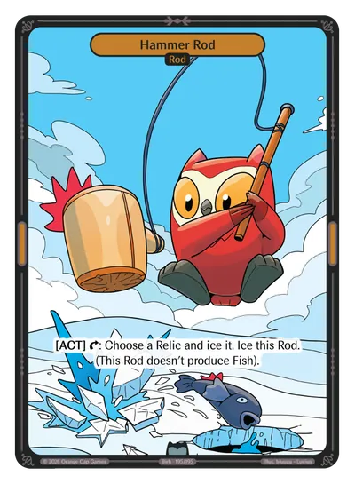 Hammer Rod - Uncommon Colorless Rod Vibes TCG card