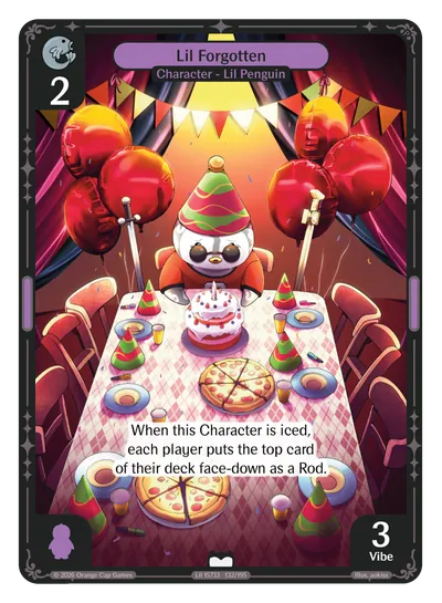 Lil Forgotten - Common Purple Character Vibes TCG card
