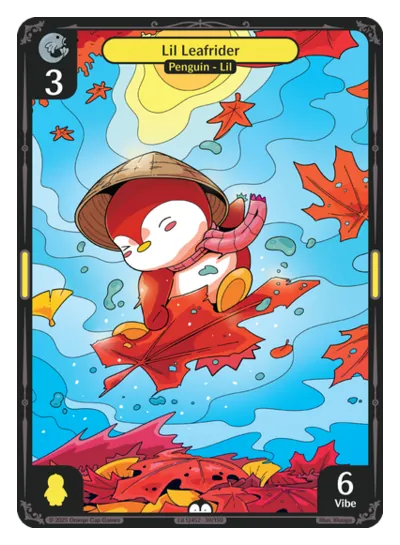 Lil Leafrider Lil Leafrider - Common Yellow Character Vibes TCG card