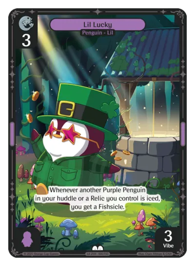 Lil Lucky - Common Purple Character Vibes TCG card