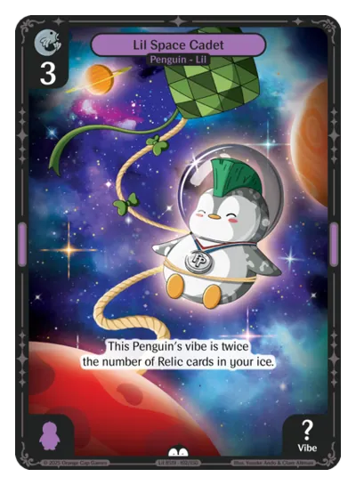 Lil Space Cadet - Common Purple Character Vibes TCG card
