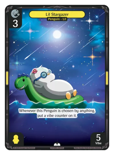 Lil Stargazer - Common Yellow Character Vibes TCG card