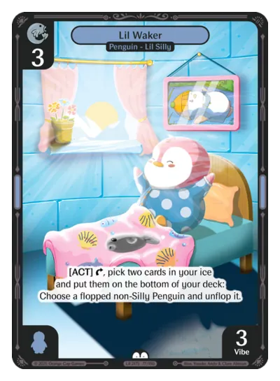 Lil Waker - Common Blue Character Vibes TCG card