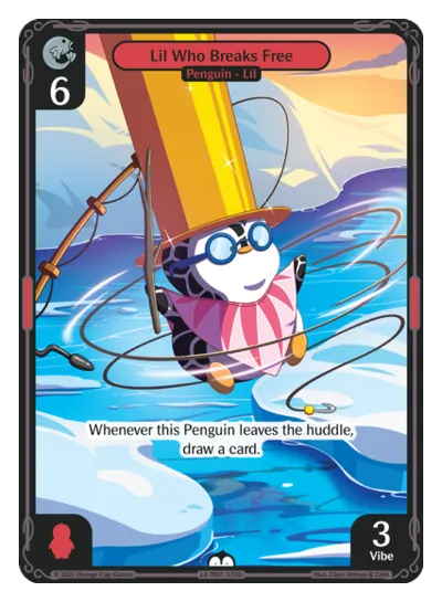 Lil Who Breaks Free - Common Red Character Vibes TCG card