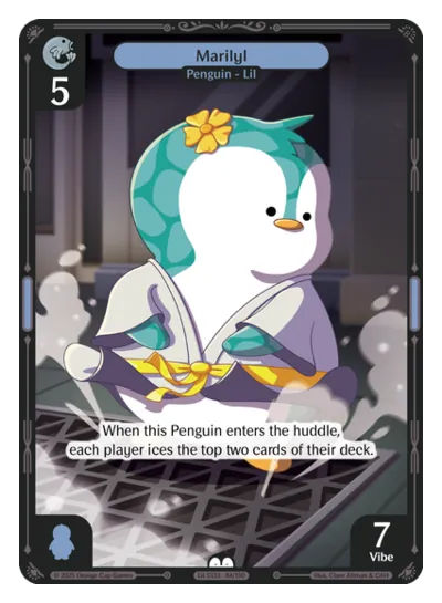 Marilyl Marilyl - Common Blue Character Vibes TCG card