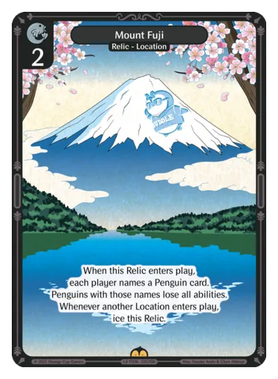 Mount Fuji - Rare Colorless Relic Vibes TCG card