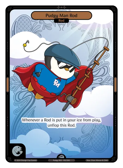 Pudgy Man Rod Pudgy Man Rod - Uncommon Colorless Rod Vibes TCG card