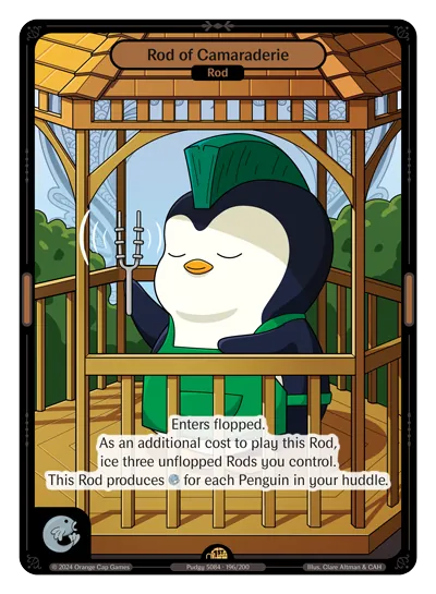 Rod of Camaraderie - Rare Colorless Rod Vibes TCG card