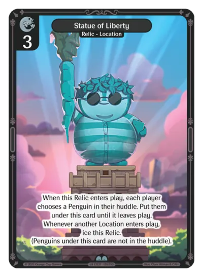 Statue of Liberty - Uncommon Colorless Relic Vibes TCG card