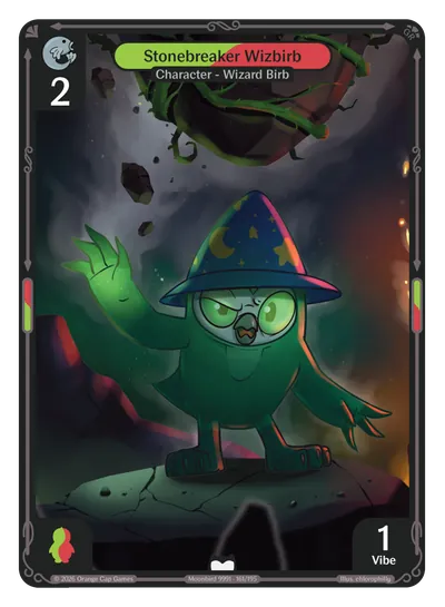 Stonebreaker Wizbirb - Common Colorless Character Vibes TCG card