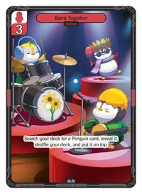 Band Together Band Together - Uncommon Red Action Vibes TCG card
