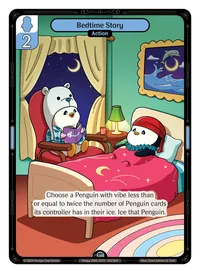 Bedtime Story Bedtime Story - Uncommon Blue Action Vibes TCG card