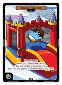 Bounce House Rod Bounce House Rod - Common Colorless Rod Vibes TCG card