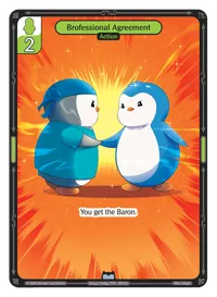 Brofessional Agreement Brofessional Agreement - Uncommon Green Action Vibes TCG card
