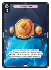 Champion's Belt Champion's Belt - Common Colorless Fit Vibes TCG card