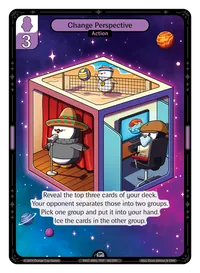 Change Perspective Change Perspective - Uncommon Purple Action Vibes TCG card