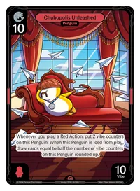 Chubopolis Unleashed Chubopolis Unleashed - Epic Red Character Vibes TCG card
