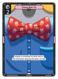 Classy Bow Tie Classy Bow Tie - Common Colorless Fit Vibes TCG card