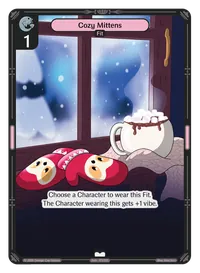 Cozy Mittens Cozy Mittens - Common Colorless Fit Vibes TCG card