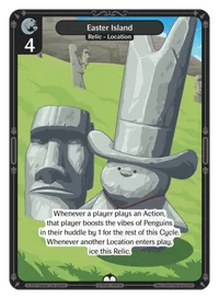 Easter Island Easter Island - Common Colorless Relic Vibes TCG card