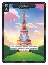 Eiffel Tower Eiffel Tower - Rare Colorless Relic Vibes TCG card