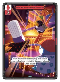 Enter the Bounce House Dimension Enter the Bounce House Dimension - Uncommon Red Action Vibes TCG card