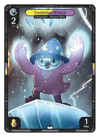 Frostbitten Wizbirb Frostbitten Wizbirb - Common Colorless Character Vibes TCG card