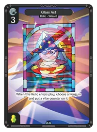 Glass Act Glass Act - Uncommon Colorless Relic Vibes TCG card