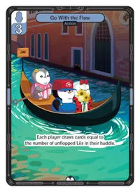 Go With the Flow Go With the Flow - Common Blue Action Vibes TCG card