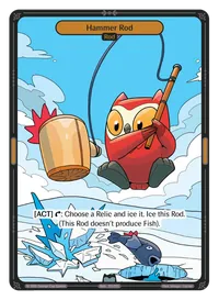 Hammer Rod Hammer Rod - Uncommon Colorless Rod Vibes TCG card