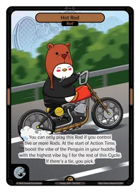 Hot Rod Hot Rod - Rare Colorless Rod Vibes TCG card