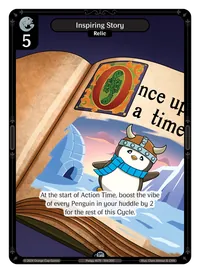 Inspiring Story Inspiring Story - Uncommon Colorless Relic Vibes TCG card