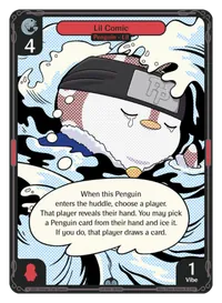 Lil Comic Lil Comic - Uncommon Red Character Vibes TCG card