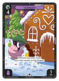 Lil Detective Lil Detective - Common Purple Character Vibes TCG card