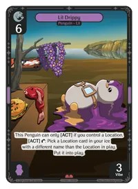 Lil Drippy Lil Drippy - Epic Purple Character Vibes TCG card