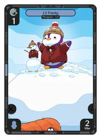 Lil Frosty Lil Frosty - Common Blue Character Vibes TCG card