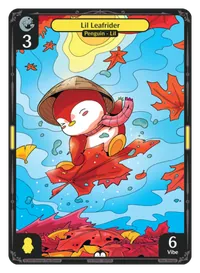 Lil Leafrider Lil Leafrider - Common Yellow Character Vibes TCG card