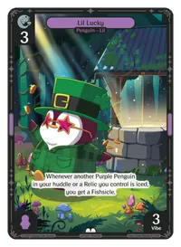 Lil Lucky Lil Lucky - Common Purple Character Vibes TCG card