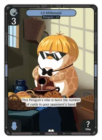 Lil Milkmaid Lil Milkmaid - Common Blue Character Vibes TCG card