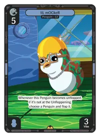 liL mOCkeR liL mOCkeR - Rare Blue Character Vibes TCG card