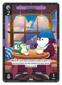 Lil Quaker Lil Quaker - Common Purple Character Vibes TCG card