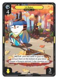 Lil Raker Lil Raker - Common Yellow Character Vibes TCG card