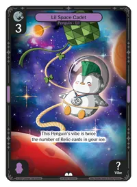 Lil Space Cadet Lil Space Cadet - Common Purple Character Vibes TCG card