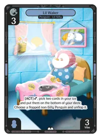 Lil Waker Lil Waker - Common Blue Character Vibes TCG card