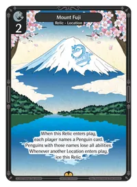 Mount Fuji Mount Fuji - Rare Colorless Relic Vibes TCG card